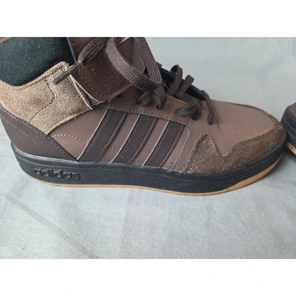 Adidas Forum High 84 Brown Men's 9 Left Has 1 Inch Lift